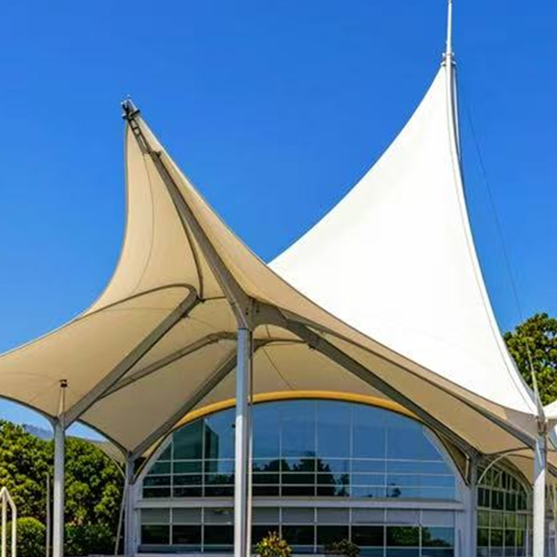 Acrylic Coated PVC Architectural Membrane Fabric