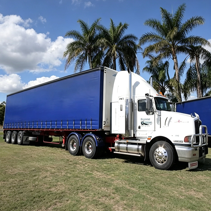900gsm PVC Coated Truck Side Curtain Fabric