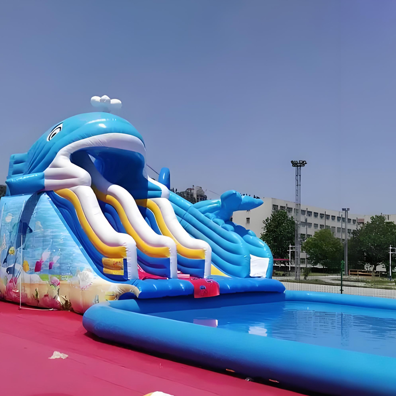 1000D 550gsm PVC Double-Side Coated Fabric for Inflatables